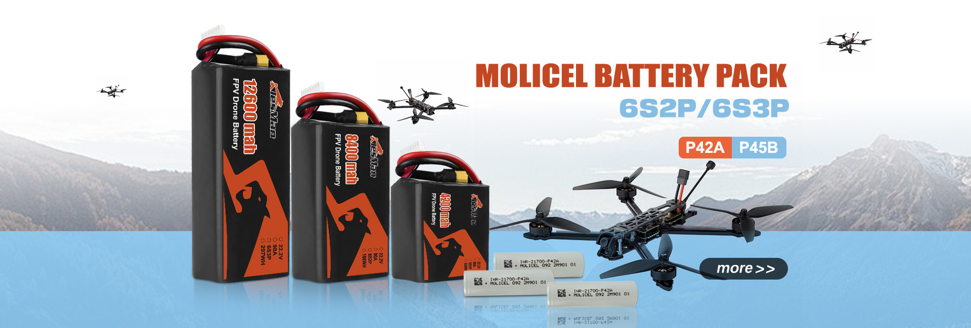 qualidade Baterias para drones FPV fábrica