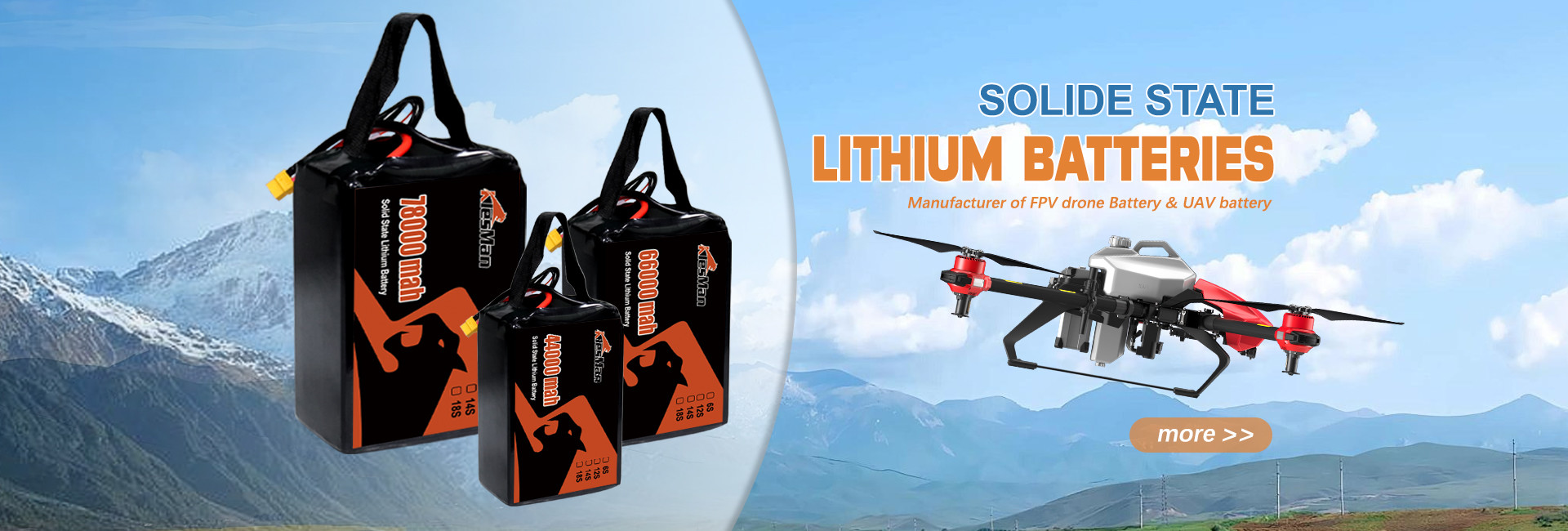 qualidade Baterias para drones FPV fábrica